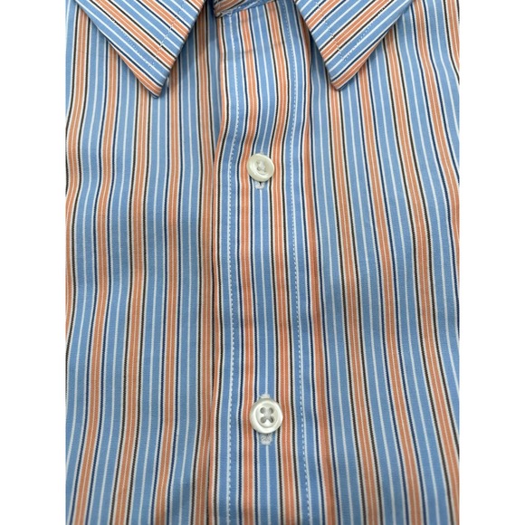 Tommy Hilfiger Men’s Size 18 (34-35)Button Down Collared Dress Shirt Relaxed Fit - Picture 3 of 8